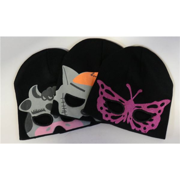 3PK KIDS TOQUES