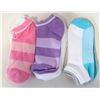 Image 1 : 9PK LADIES ANKLE SOCKS