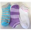 Image 1 : 9PK LADIES ANKLE SOCKS