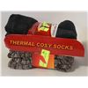 Image 1 : 2PK COZY SLIPPER SOCKS MENS