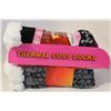 Image 1 : 2PK COZY SLIPPER SOCKS LADIES