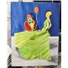 Image 1 : CLOWN WITH DANCER ON CANVAS ORIGINAL