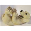 Image 1 : LARGE DOG WINE BOTTLE HOLDER 12" X 8"