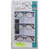 Image 1 : FOSTER GRANT LADIES READING GLASSES 3 PACK +1.75