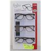 Image 1 : FOSTER GRANT LADIES READING GLASSES 3 PACK +3.00