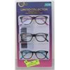 Image 1 : LIMITED EDITION FG LADIES READING GLASSES 3 PACK +