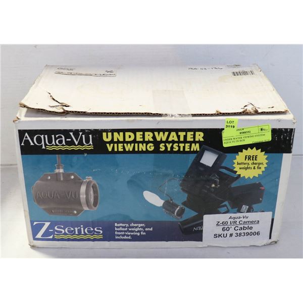 UNDER WATER VIEWING SYSTEM AQUA VU IN BOX