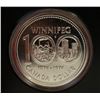 Image 1 : RCM 1974 PROOF SILVER DOLLAR- WINNIPEG 100