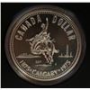 Image 1 : RCM 1975 PROOF SILVER DOLLAR- CALGARY STAMPEDE