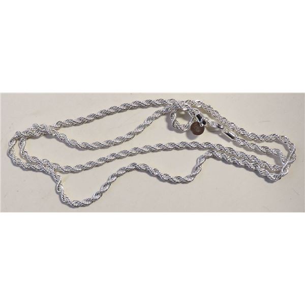 925 STERLING SILVER ROPE CHAIN