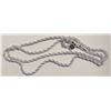 Image 1 : 925 STERLING SILVER ROPE CHAIN