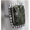 Image 1 : #56-NATURAL OCEAN JASPER RING SIZE 8