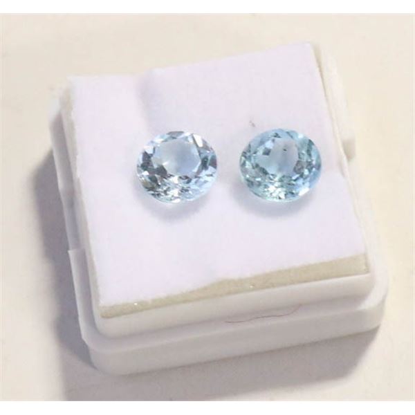 #93-SKY BLUE TOPAZ GEMSTONES ROUND 4.65ct