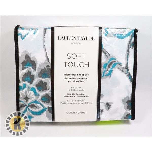 NEW QUEEN SIZE MICROFIBER SHEET SET