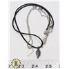 Image 1 : NEW 2 PIECE MAGNETIC HEART CHARM NECKLACES.