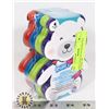 Image 1 : NEW TEDDY BEAR SHAPED ICE PACKS. 4PC