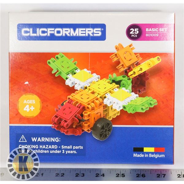 NEW 25 PC CLICFORMERS