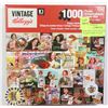 Image 1 : NEW 1000PC VINTAGE KELLOGGS PUZZLE -HAPPY HOSTESS