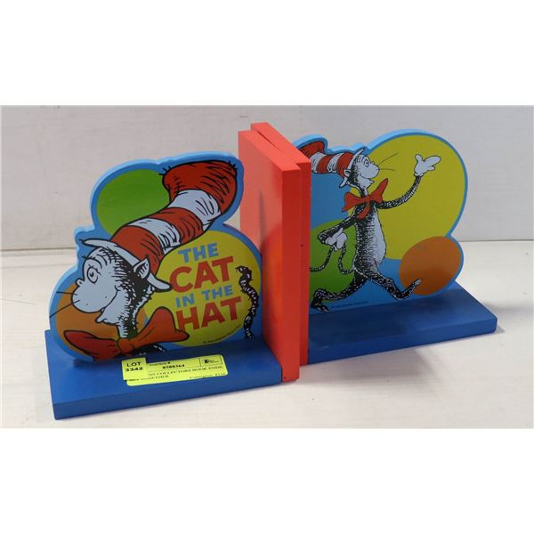 DR. SEUSS COLLECTORS BOOK ENDS SET TOGETHER