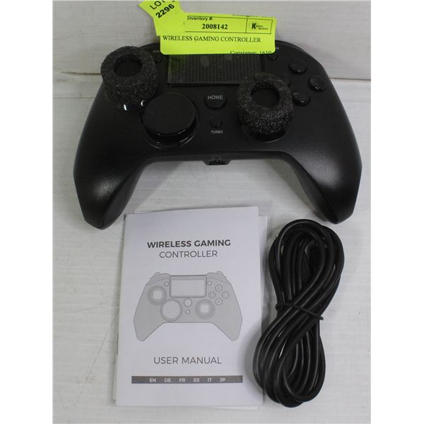 WIRELESS GAMING CONTROLLER