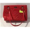 KATE SPADE AUTHENTIC RED ROSE PURSE WITH K.S.