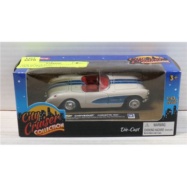 NEW IN BOX SCHYLLING 1957 CHEVY CORVETTE