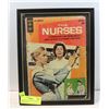 Image 1 : FRAMED VINTAGE "THE NURSES" COMIC BOOK