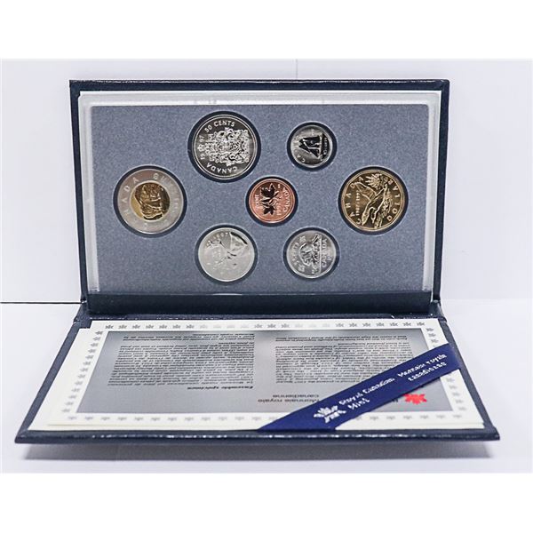 1997 SPECIMEN 7 COIN SET