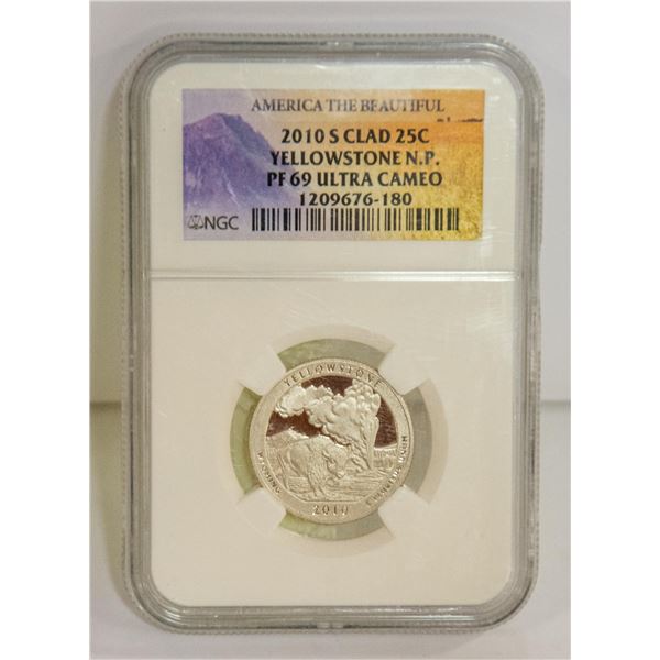 PF 69 ULTRA CAMEO YELLOWSTONE