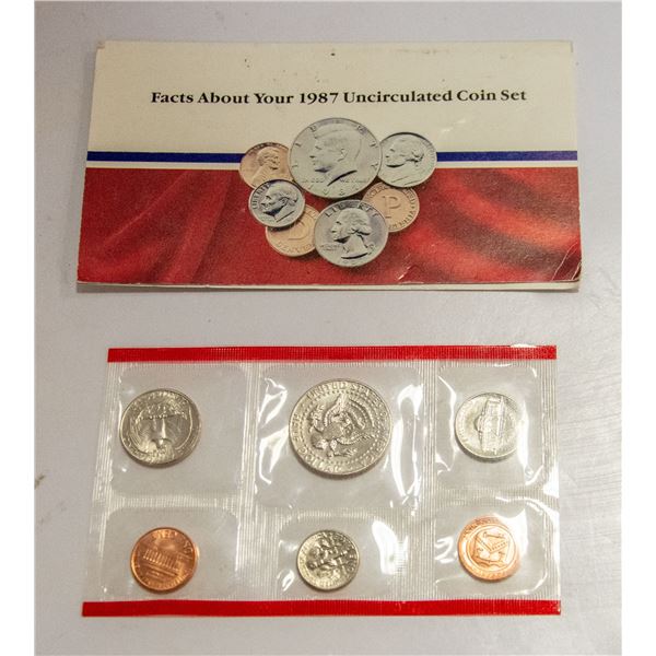 1987 UNCIRCULATED MINT CONDITION