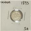 Image 1 : 1893 CANADIAN FIVE CENT COIN "FISH SCALE"