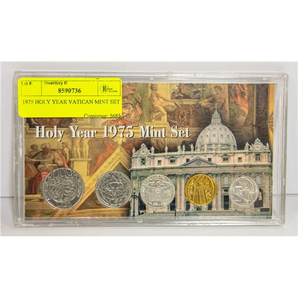 1975 HOLY YEAR VATICAN MINT SET