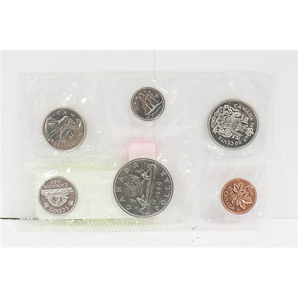 1969 UNCIRCULATED 6 COIN SET