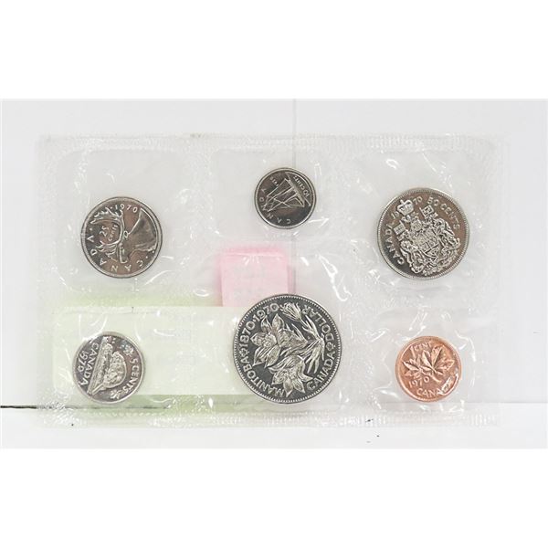 1870-1970 UNCIRCULATED 6 COIN SET