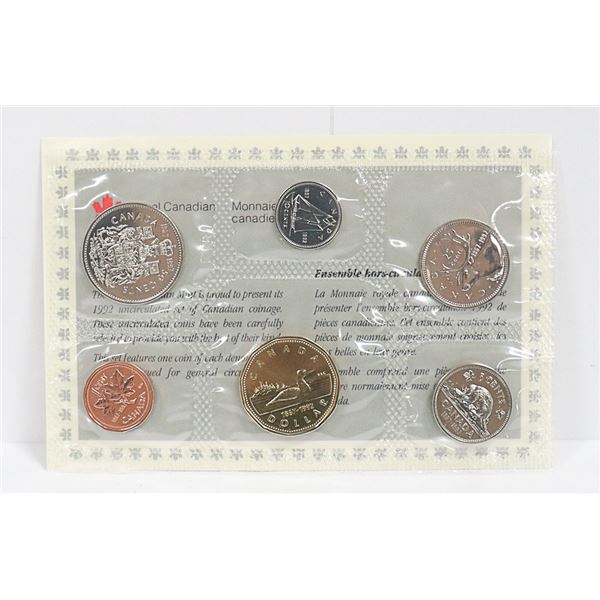 1867-1992 UNCIRCULATED 6 COIN SET