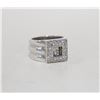 14K WHITE GOLD DIAMOND RING