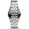 Image 4 : NEW ARMANI UNISEX 38MM SILVER DIAL MSRP $309