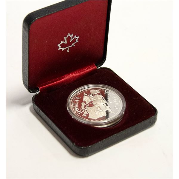 CANADA 1981 RCM TRANS CANADIAN SILVER ONE DOLLAR