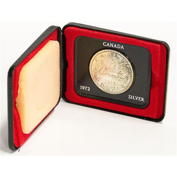 CANADA 1972 RCM SILVER ONE DOLLAR COIN