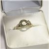 .925 STAMPED STERLING SILVER RING SIZE 9