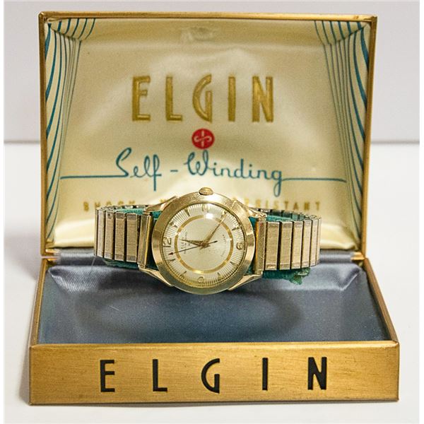 MID CENTURY ELGIN SELF WINDING AUTOMATIC WATCH