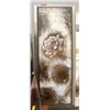 Image 1 : FRAMED SHOWHOME FLOWER PICTURE 22" X 64"