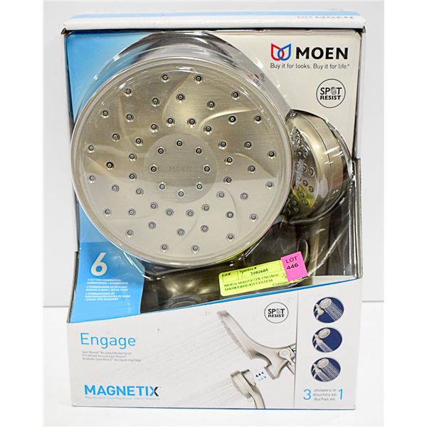 MOEN MAGNETIX ENGAGE SHOWERHEAD SYSTEM