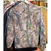 BUCKED UP SIZE SMALL HOODED CAMO COAT