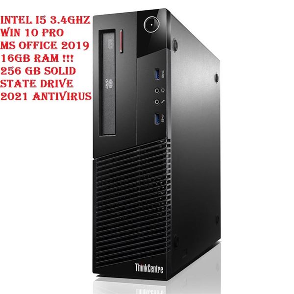 BUSINESS CLASS LENOVO THINKCENTER M-SERIES i5/16GB