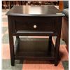 Image 1 : SHOWHOME NEW DECOR TABLE W/ DRAWER 24" X 24" X 25"