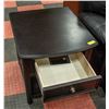 Image 2 : SHOWHOME NEW DECOR TABLE W/ DRAWER 24" X 24" X 25"