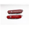 2 VINTAGE SWISS ARMY KNIFE-OFFICIER SUISSE MODEL