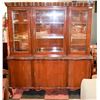 Image 1 : VINTAGE BALL & CLAW FOOT BUFFET & HUTCH