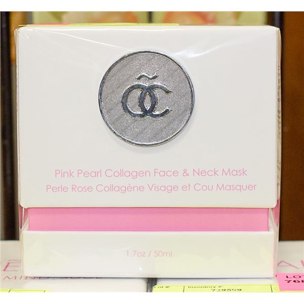 OCEANE PINK PEARL COLLAGEN FACE & NECK MASK